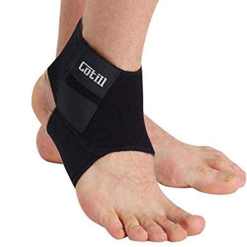 Adjustable Neoprene Ankle Support Brace - Large for Men & Women