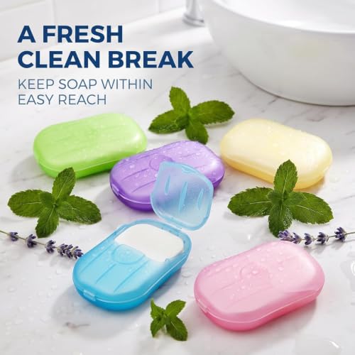 Portable Disposable Soap Paper Sheets - 5 Pack Travel Hand Wash