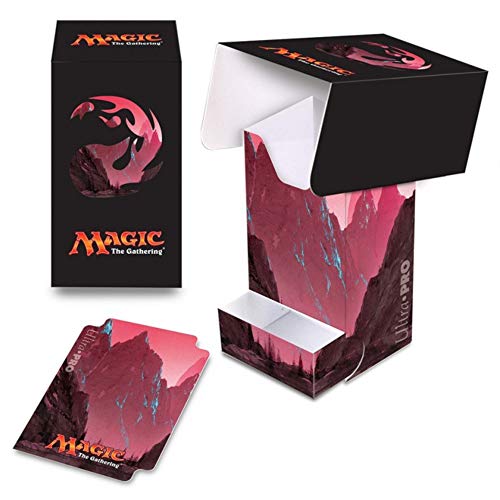 Magic: The Gathering Mana Deck Box with Dice Tray - Mountain