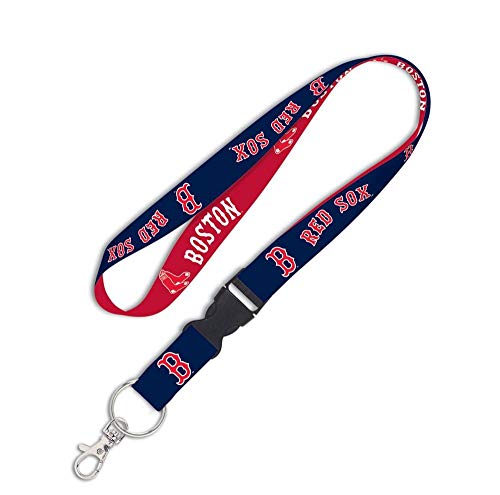 Boston Red Sox Lanyard with Detachable Buckle - 3/4"