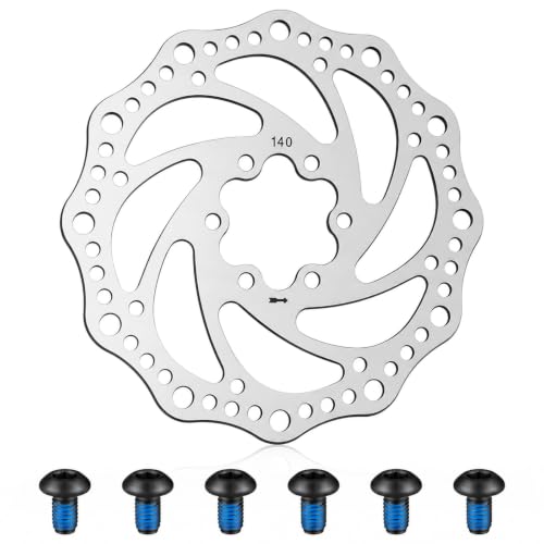 140mm Stainless Steel Bike Disc Brake Rotor with 6 Bolts
