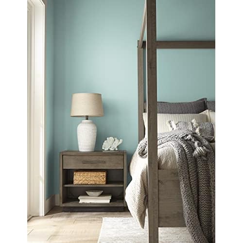 KILZ TRIBUTE Paint & Primer, Interior, Color Sample, Oceanic, 8 Ounces