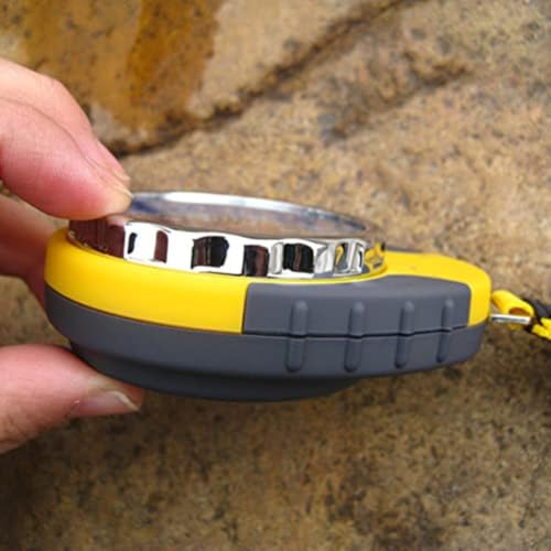 4-in-1 Outdoor Altimeter with Barometer & Thermometer - Yellow