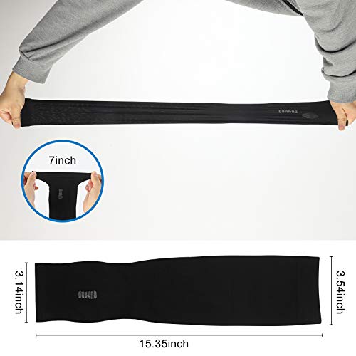 Unisex Arm Compression Sleeves with UV Sun Protection & Thumb Hole