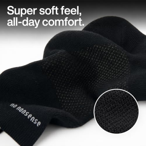 Women's Soft & Breathable Quarter Top Ankle Socks - New Black - 3 Pair Pack