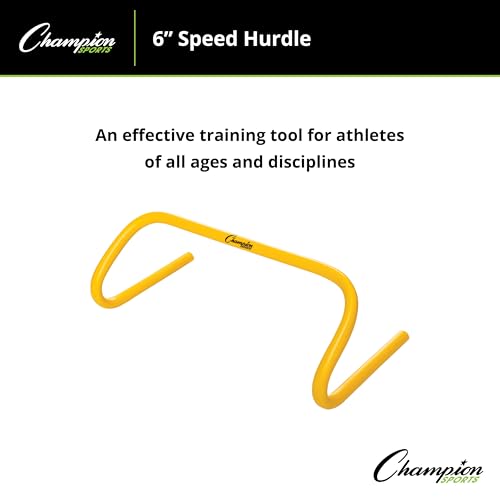 6" Yellow Speed Hurdle - Adjustable Agility & Jump Training