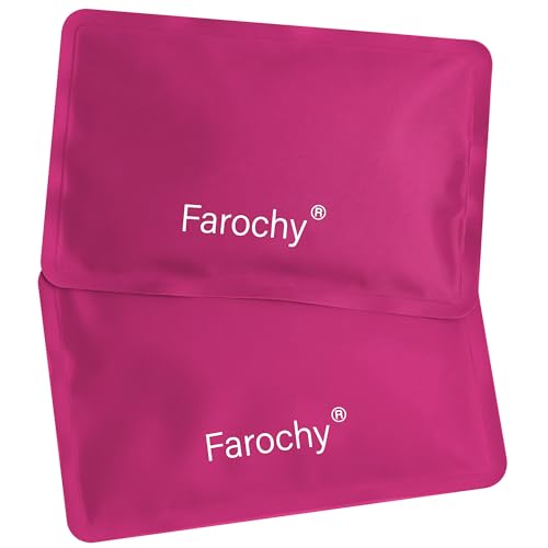 Reusable Ice Packs for Lunch Boxes, 2Pcs Soft Cooler Gel Pack