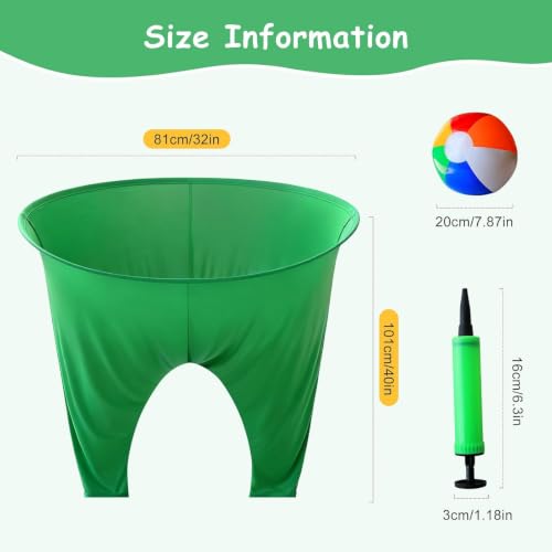 Giant Granny Pants Yard Game Set - Outdoor Big Pants Party Toss, 40x32 in