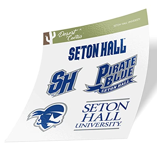 Seton Hall Pirates Vinyl Sticker Decal for Laptops & Water Bottles