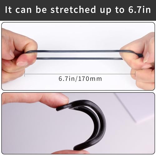 10 Rubber Snubber Straps for ATV Gun & Bow Racks