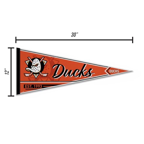Rico NHL 12x30 Felt Pennant Wall Decor — Officially Licensed Sports Fan Gift