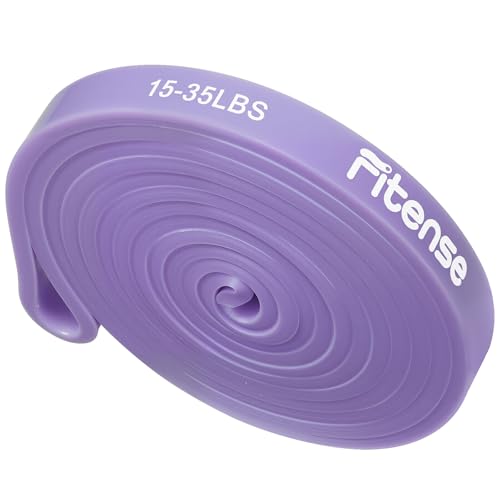15-35LBS Resistance Bands Set - Exercise Bands with Door Anchor & Pouch - Light Purple