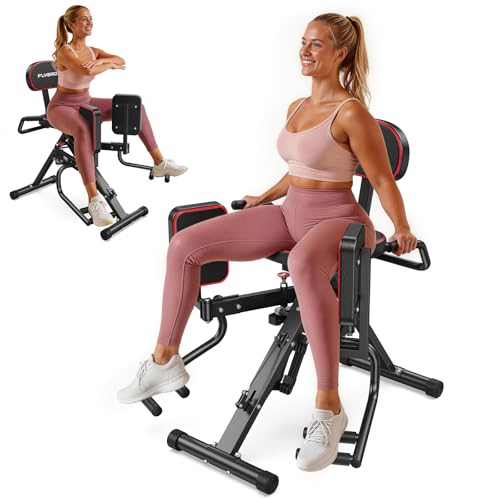2-in-1 Hip Abductor & Adductor Machine for Home Gym - Adjustable Resistance