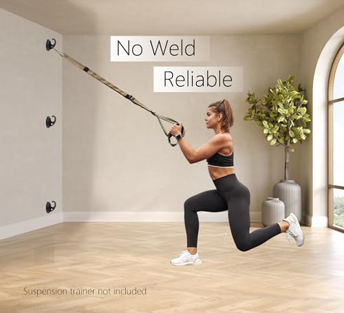 Wall Mount Anchor Kit for Resistance Bands - 3-Pack