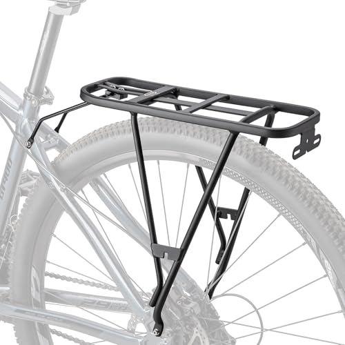 CXWXC Bike Cargo Rack 26-27.5 Inch for Disc & Non-Disc Brake Mountain & Touring Bikes