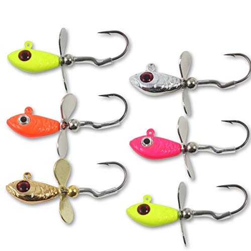 Whistler Jig Fishing Lure - Glow / 1/4 Oz