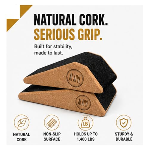 Squat Wedge Blocks - Non-Slip Slant Boards for Workouts
