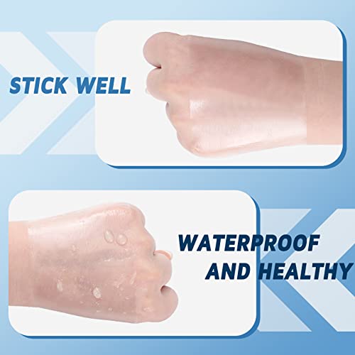 BBTO Transparent Waterproof Adhesive Dressing Bandage Tape, 2 x 394