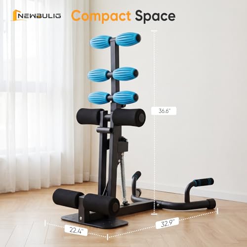 Adjustable Deep Squat Machine for Home Gym - 300 lbs Capacity