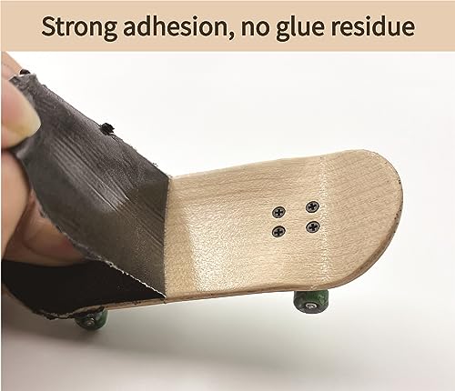 Fingerboard Foam Grip Tape - 12pcs Black, 40mm Width