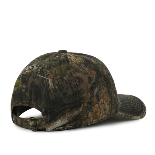 Ford Black Mossy Oak Country DNA Camo Baseball Hat - Outdoor Cap