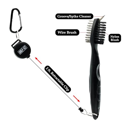 Golf Essentials Kit - Complete Accessories Set for Golfing - Black