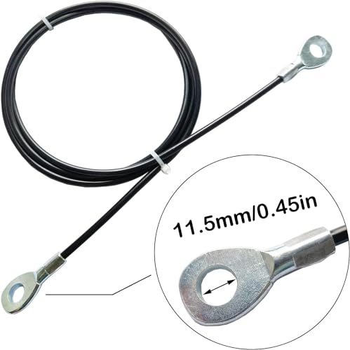Heavy Duty Fitness Pulley Cable - 59-Inch Steel Wire Rope