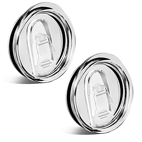 20 oz Skinny Tumbler Replacement Lids - 2 Pack for 2.76in Cups
