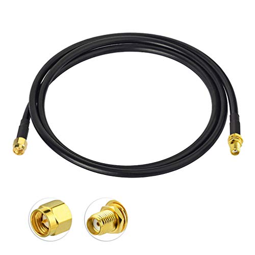 Ham Radio Antenna Extension Cable - SMA Male to Female, 1m