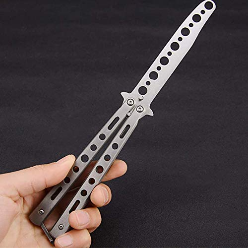 Butterfly Knife Trainer - Stainless Steel Practice Knife
