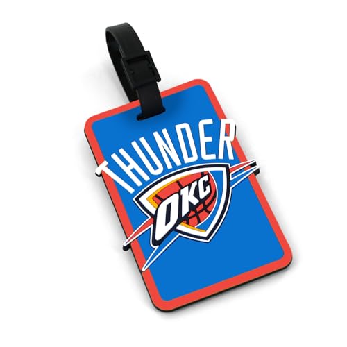 NBA Oklahoma City Thunder Laser Cut Soft Bag Tag