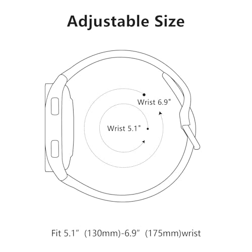 Flower Engraved Black Watch Band for Garmin Vivoactive & Venu