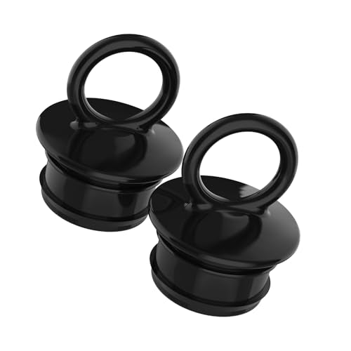 Boat Drain Plug - PVC Push-in Livewell Plug, 2 Pack for 1-1/2" Thru-Hull