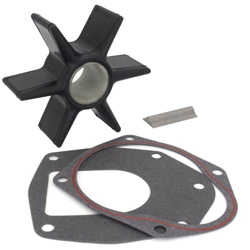 QUICKMARINER Water Pump Impeller Kit for Mercury Marine 30-300 HP Outboard - Model T2