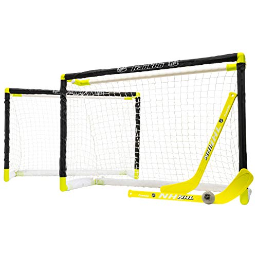 Mini Knee Hockey Set for Kids - 2 Pro Goals & 2 Sticks