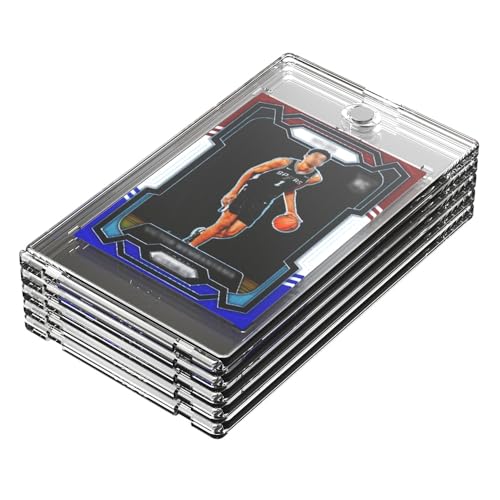 Ultra-Clear Magnetic Card Holder for PSA Trading Cards (5 Pack)