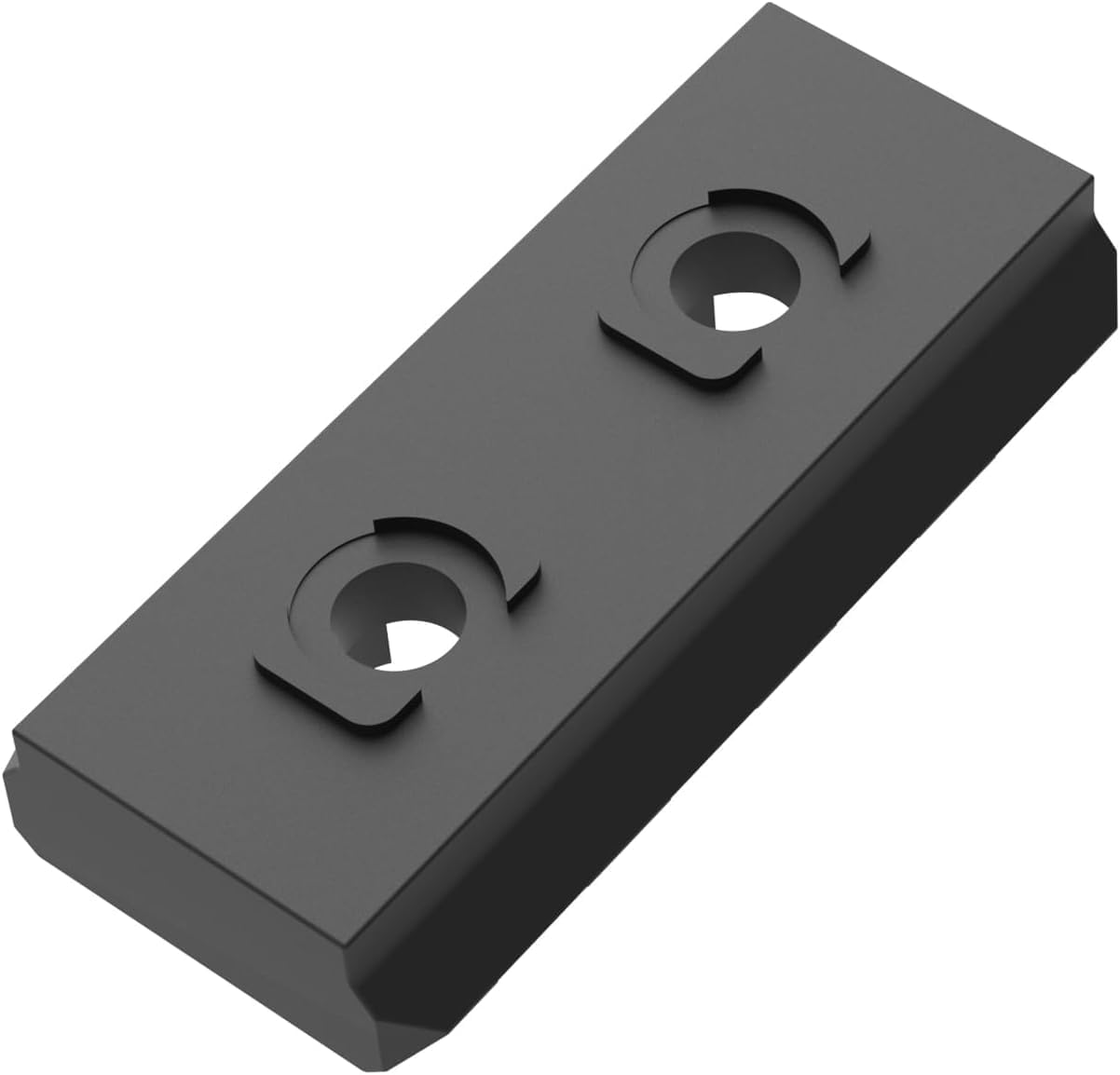TPO Aluminum Mlok Picatinny Rail Mount - Complete with T-Nuts, Screws & Hex Wrench Included