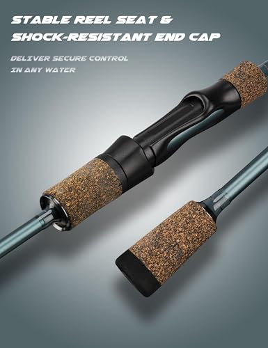 LITTMA Rezil 5'6'' Ultralight Freshwater & Light Saltwater Trout Spinning Rod