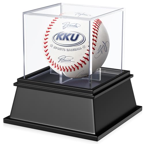Acrylic Baseball Display Case - Dustproof UV Protected - 1 Pack