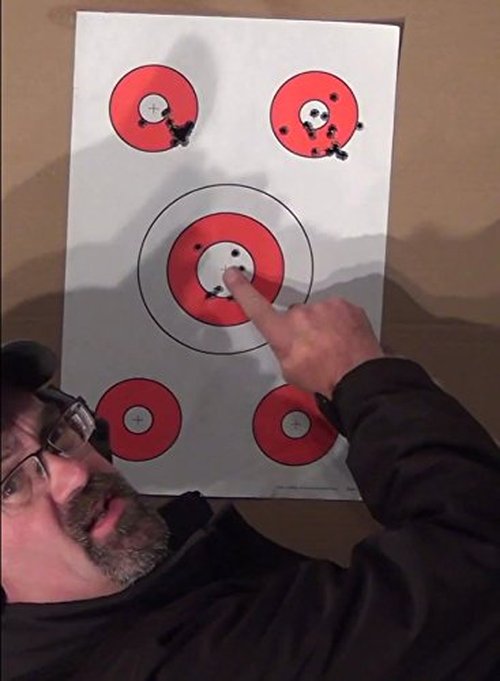 Five Bullseye Target