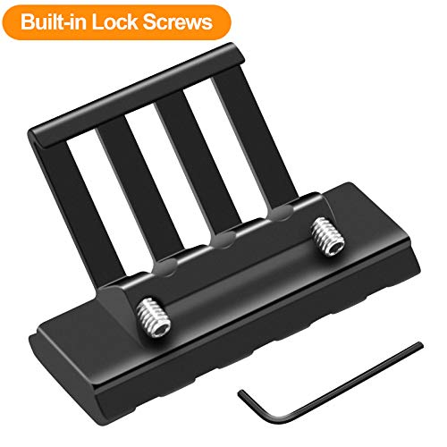 45 Degree Offset Picatinny Rail Mount - 5 Slot, 1 Pack