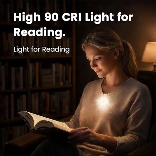 Natuvee Black Wearable Nurse Night Light Rechargeable Clip-On Safety Light