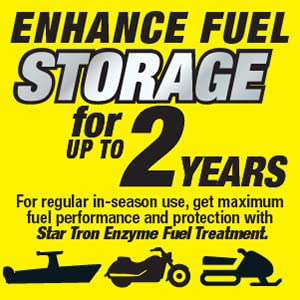 Star Tron Stabilizer+ Fuel Stabilizer & Corrosion Protection 8oz Treats 40 Gallons