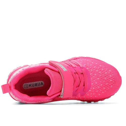 Kids Sneakers - Lightweight Breathable Tennis Shoes - Pink B