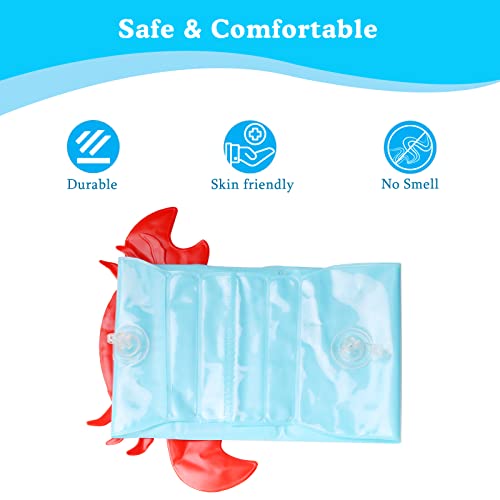 Inflatable Armbands for Kids 3-6 Years - Crabby Blue Floaties