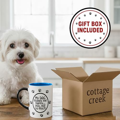 Funny Dog Lover Mug - 16oz Coffee Cup with Witty Saying, Gift Boxed
