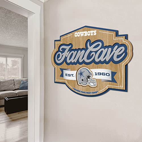 Dallas Cowboys 3D Wall Art - Ready-to-Hang FanCave Decoration