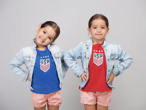 Icon Sports US Women's National Soccer Team Toddler T-Shirt Navy 7 Years - Unisex Cotton