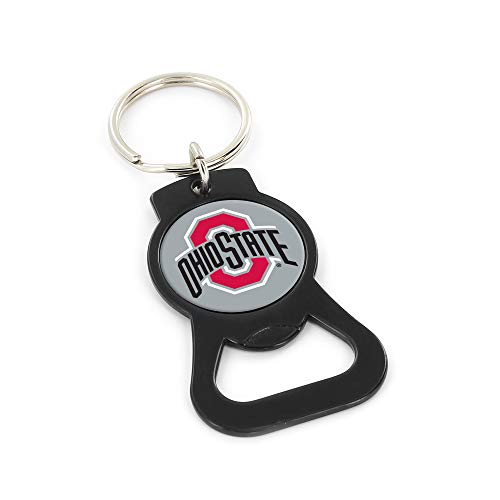 Ohio State Buckeyes Bottle Opener Keychain - Black
