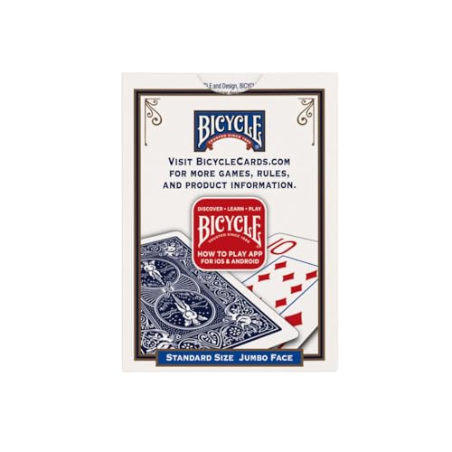 Jumbo Index Poker Playing Cards - Premium Rider Back Deck